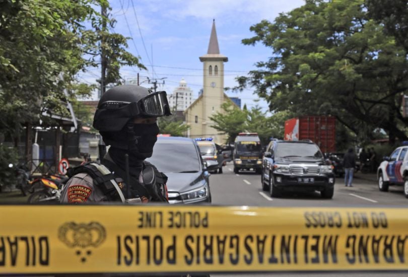 Suicide Bomber Targets Palm Sunday Mass In Indonesia