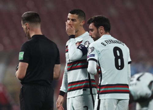 Cristiano Ronaldo Storms Off After Being Denied Late Winner For Portugal