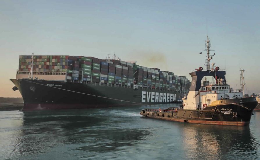 Suez Canal Open For Business Again As Salvage Workers Free Container Ship