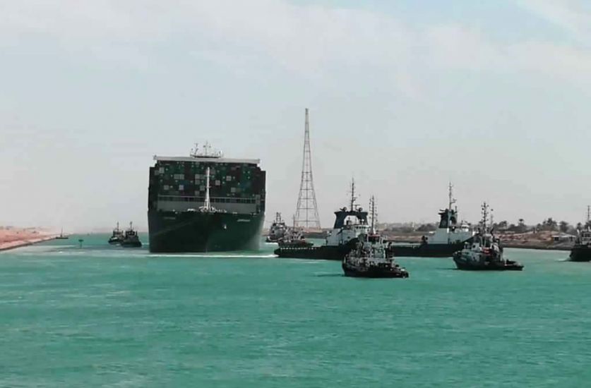 Investigation Under Way After Cargo Ship Freed In Suez Canal