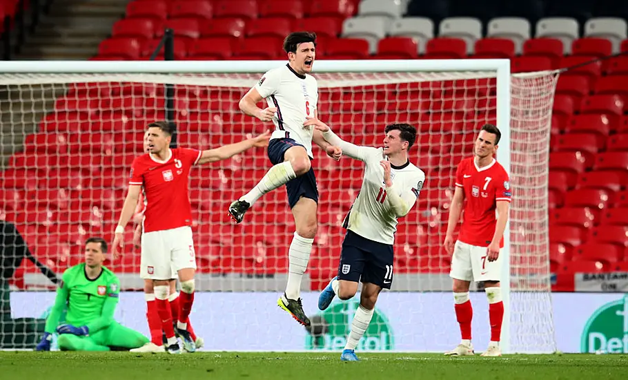 England Keep Winning Start Going As Harry Maguire’s Late Strike Sees Off Poland