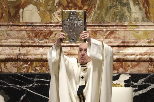 Pope Opens Final Holy Week Services But Will Skip Last Supper Rite