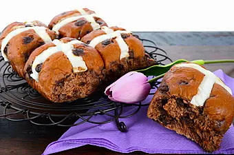 Seven Non-Traditional Hot Cross Buns To Make This Weekend