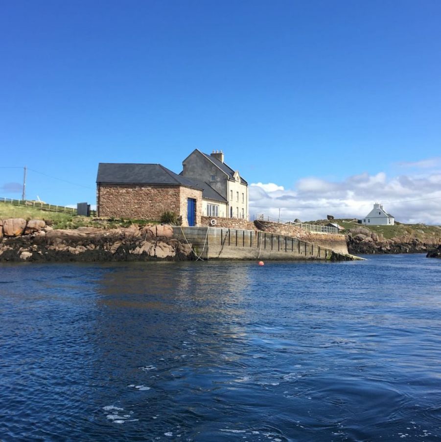 Inishcoo House Is A Restored 18Th Century Coastguard House Standing On An Uninhabited 109-Acre Island. Photo Courtesy Of Inishcoo.