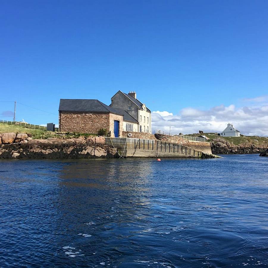 Inishcoo House Is A Restored 18Th Century Coastguard House Standing On An Uninhabited 109-Acre Island. Photo Courtesy Of Inishcoo.