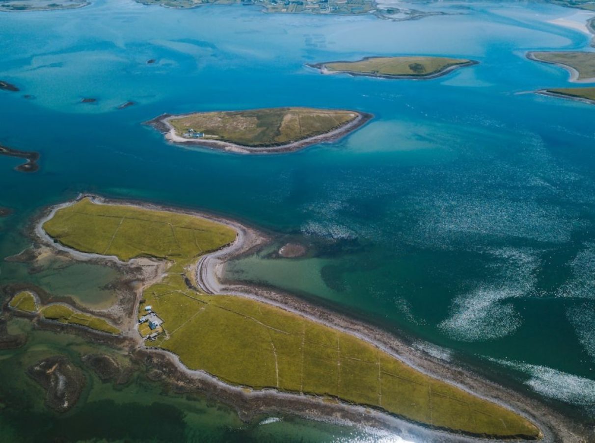 Guests Of The Lodge Gain Exclusive Use Of The Island During Their Stay. Photo: Collanmore Island Lodge On Airbnb.