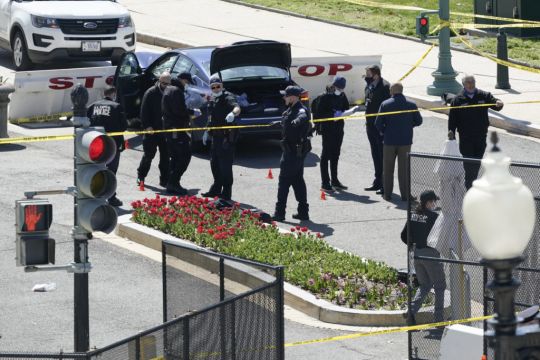 Officer Killed After Car Rams Into Us Capitol Barricade