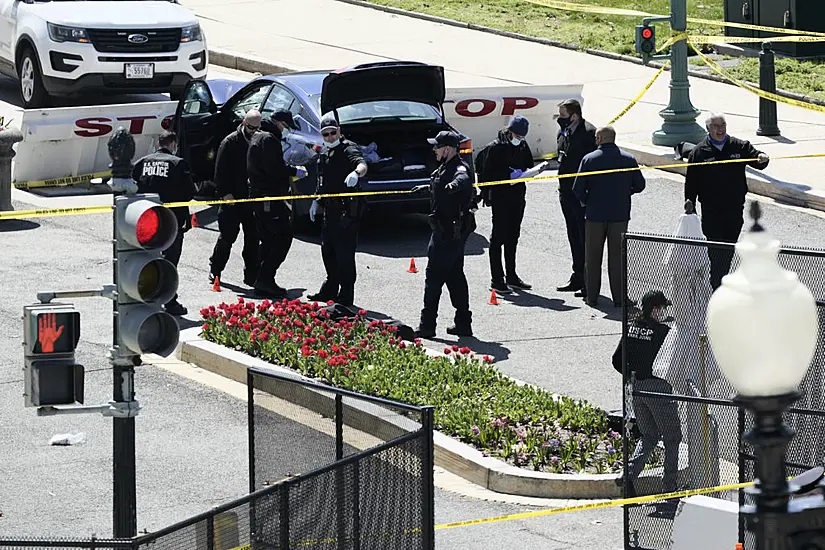 Officer Killed After Car Rams Into Us Capitol Barricade