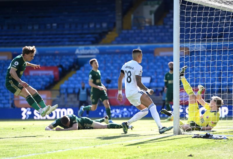 Phil Jagielka Puts Through His Own Goal As Leeds Beat Doomed Sheffield United