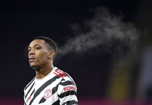 Anthony Martial Could Miss Rest Of Season With Knee Injury