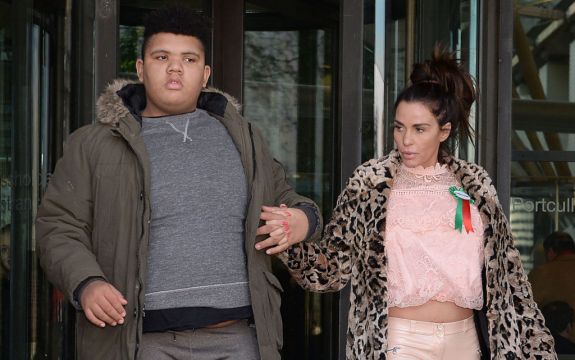 Katie Price Reveals Son Harvey Smashed Car Window Because Of Hiccups