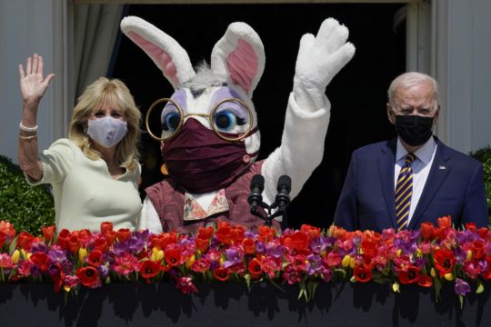 In Video: Easter Bunny Visits White House Press Room