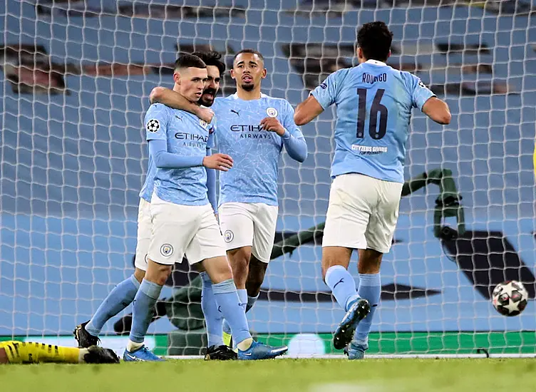 Phil Foden Gives Manchester City First-Leg Lead Over Borussia Dortmund