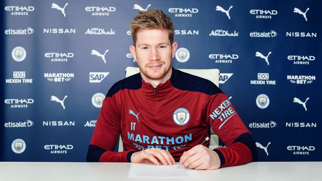 Kevin De Bruyne Signs Contract Extension To Stay At Manchester City Until 2025