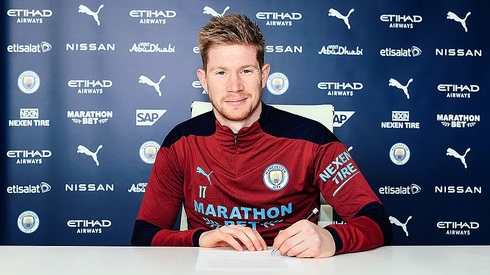 Kevin De Bruyne Signs Contract Extension To Stay At Manchester City Until 2025