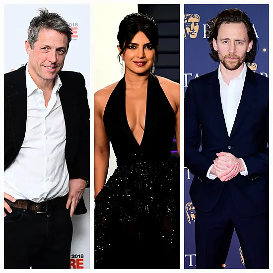 Hugh Grant, Priyanka Chopra Jonas And Tom Hiddleston Among Bafta Presenters