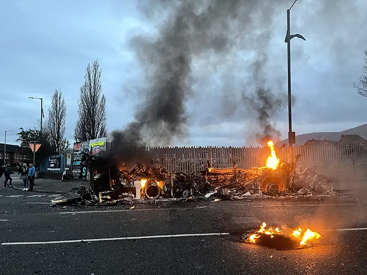 Colleagues Rally In Support Of Belfast Bus Driver Caught Up In Attack