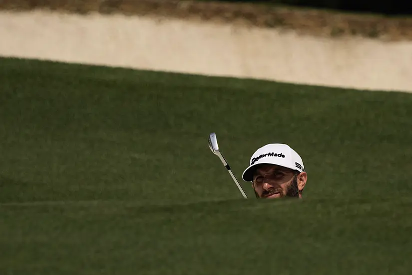 Defending Champion Dustin Johnson Finds Going Tougher With Opening 74 At Masters