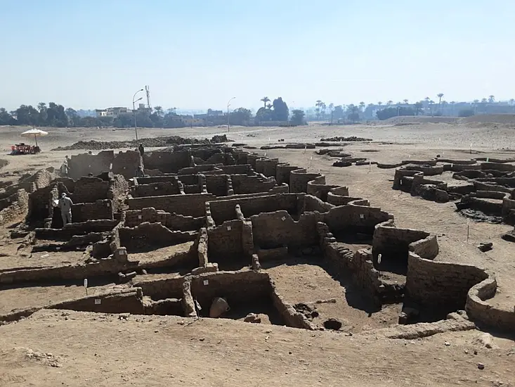 Archaeologists Unearth Ancient Pharaonic City In Egypt