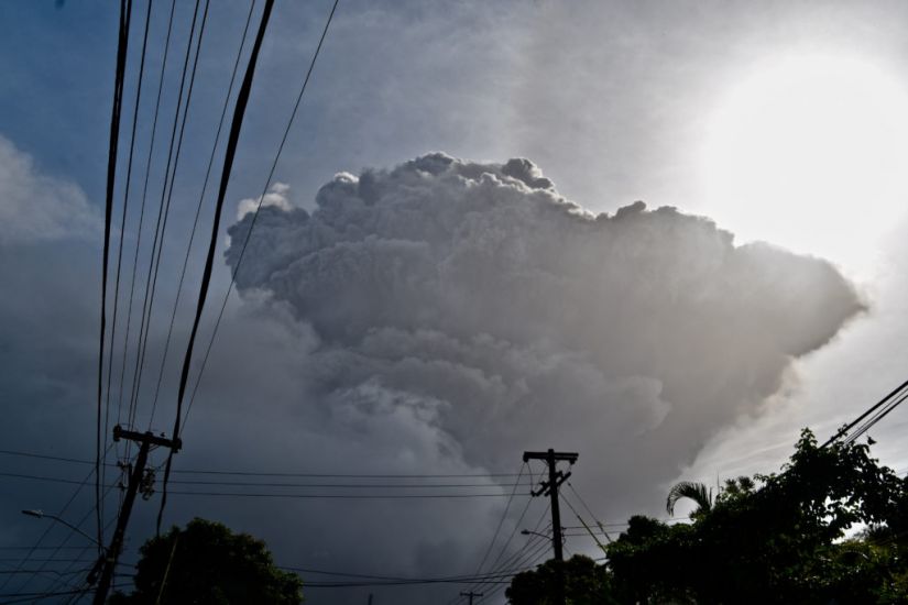 St Vincent Awaits New Volcanic Explosions As Help Arrives