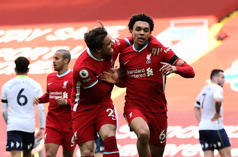 Alexander-Arnold Nets Late Winner As Liverpool Claim Aston Villa Comeback