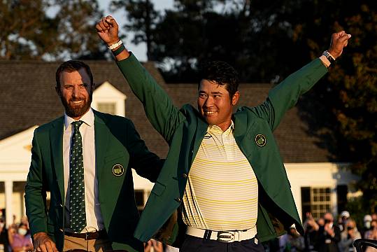 Hideki Matsuyama Survives Nervy Final Round To Win Masters Green Jacket