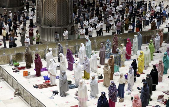 Muslims Begin Marking Ramadan With Socially Distanced Prayers