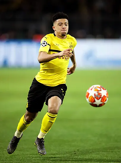 Jadon Sancho Ruled Out Of Champions League Clash With Manchester City