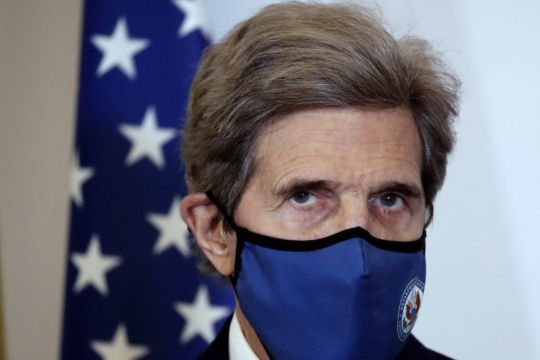John Kerry Travels To China Ahead Of Global Climate Summit