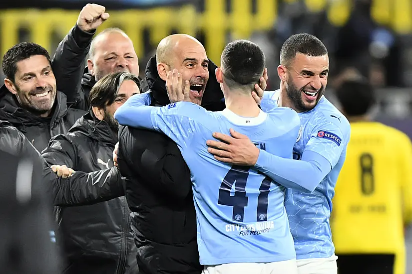 Man City Reach Champions League Semi-Finals With Win In Dortmund