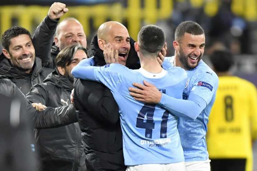 Man City Reach Champions League Semi-Finals With Win In Dortmund