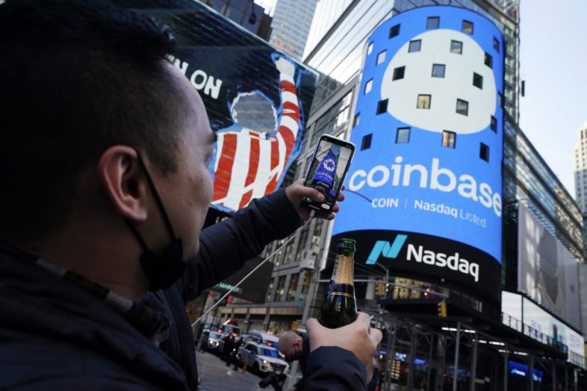 Cryptocurrency Exchange Coinbase Soars In Us Market Debut