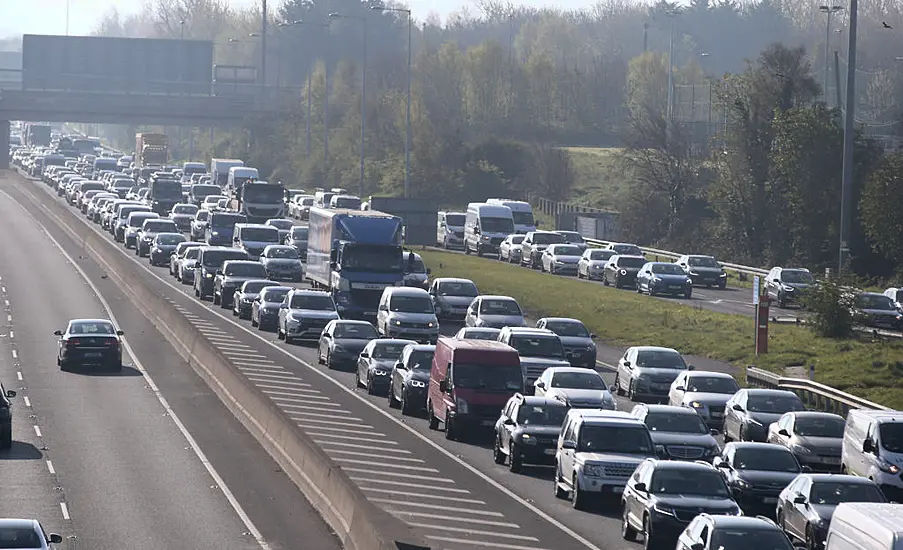 Delays Expected On M50 Northbound After Collision And Fuel Spill