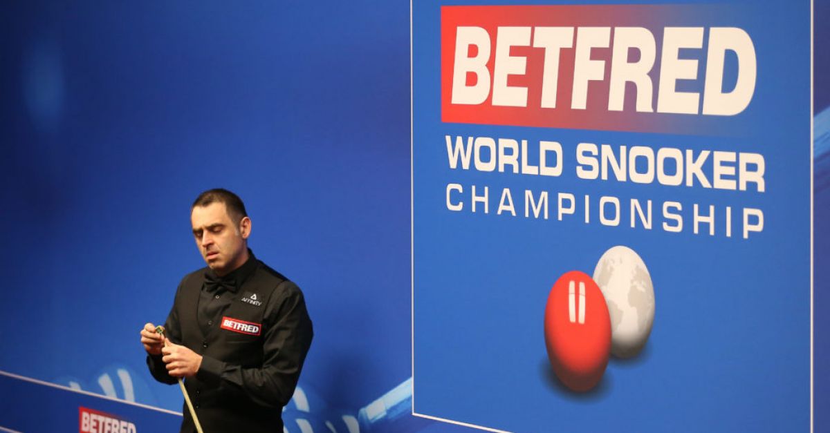 2021 Betfred World Championship Draw 