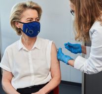 Ursula Von Der Leyen Gets First Dose Of Covid-19 Vaccine