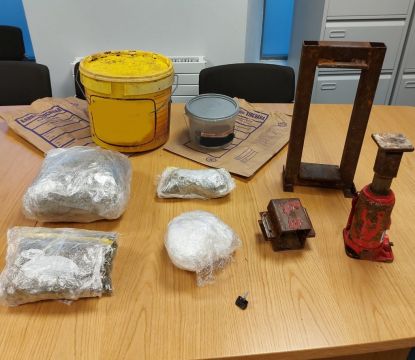 Man Arrested As Gardaí Seize €90,000 Worth Of Cocaine And Cannabis