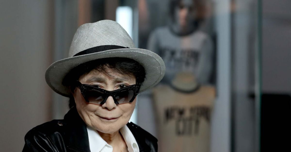 Yoko Ono to launch billboard artwork on Earth Day