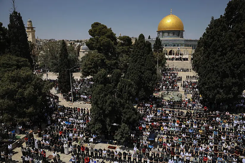 Muslims Mark First Ramadan Friday Prayers In Jerusalem