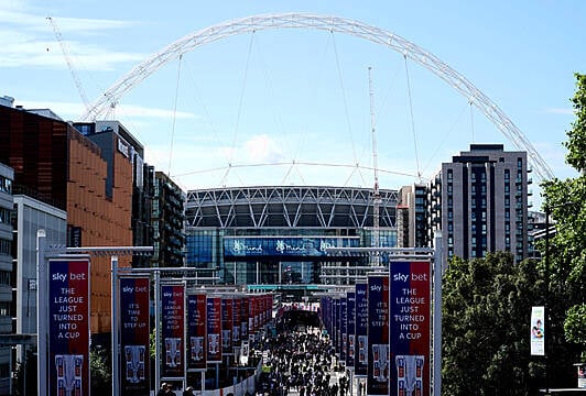 Fans Welcomed Back To Live Sport In Fa Cup Semi-Final Test Case