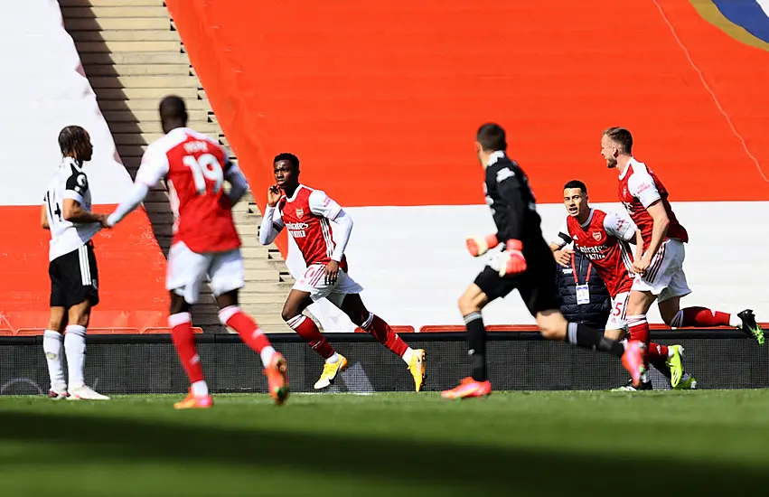 Eddie Nketiah's Stoppage-Time Strike Denies Fulham First Win At Arsenal