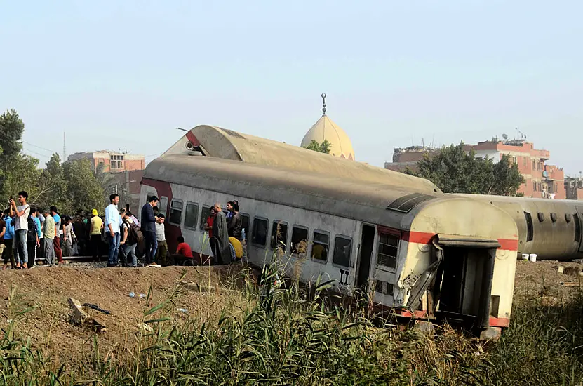 Nearly 100 Injured After Passenger Train Derails In Egypt