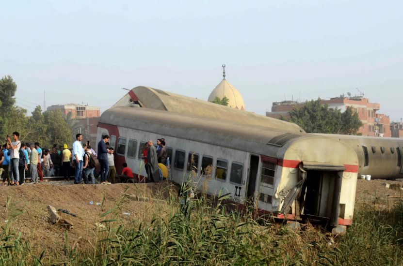 Nearly 100 Injured After Passenger Train Derails In Egypt