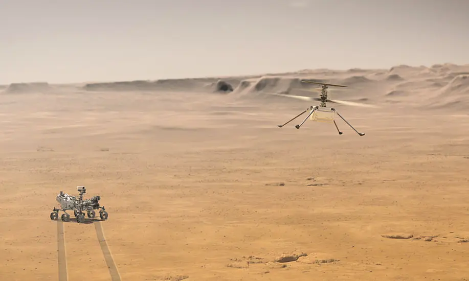 Nasa's Mars Helicopter Makes History With Successful Flight On Red Planet