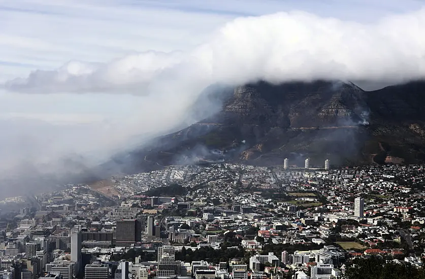 Residents Evacuated As Raging Table Mountain Wildfire Spreads In Cape Town