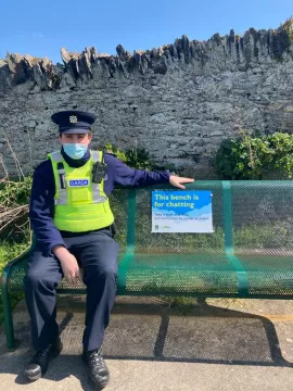 Garda ‘Chatting Benches’ Introduced In Wicklow And Arklow