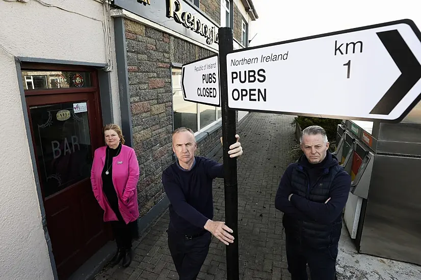 'Reopen Like North' - Publicans Call For Reopening Including Wet Pubs