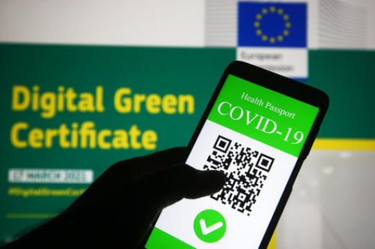 Up To One Million Covid Digital Green Certs To Be Issued By Email