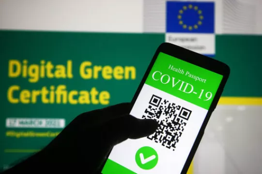 Up To One Million Covid Digital Green Certs To Be Issued By Email
