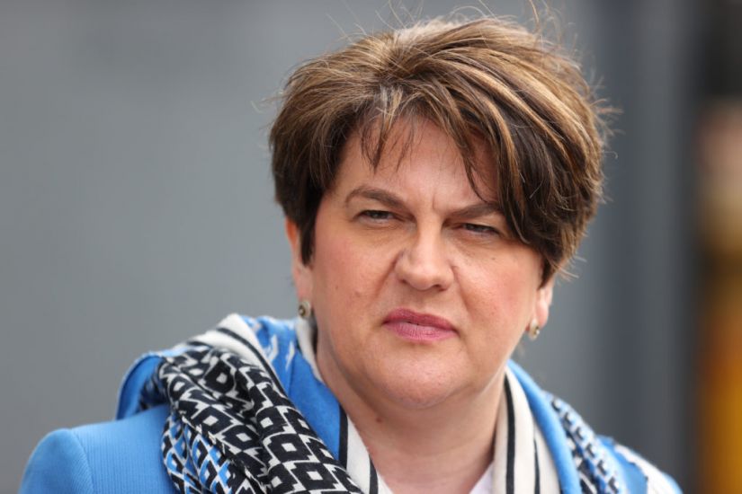 Arlene Foster Plays Down Reports Of Internal Dup Unrest At Leadership