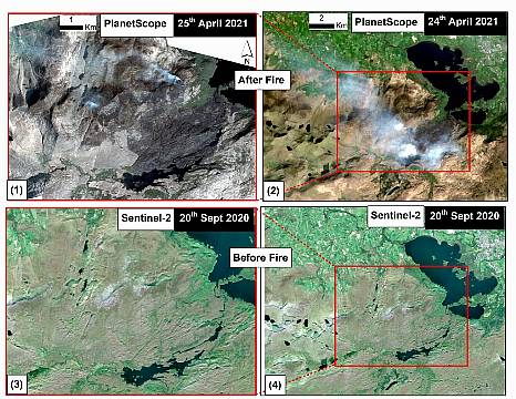 View: Satellite Images Reveal Devastation Of Killarney National Park Fire